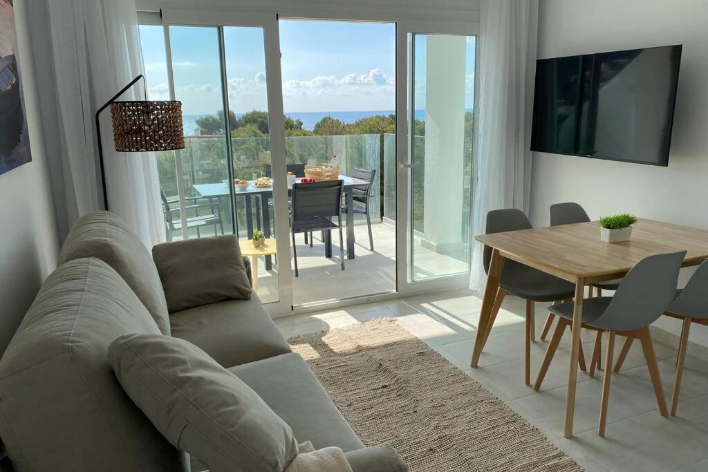 Sea View Apartment 6D With Pool In Canamel Beach كابذيبيرا المظهر الخارجي الصورة